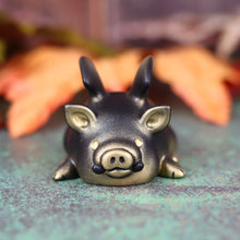 Load image into Gallery viewer, Demon Piglet (Gold)